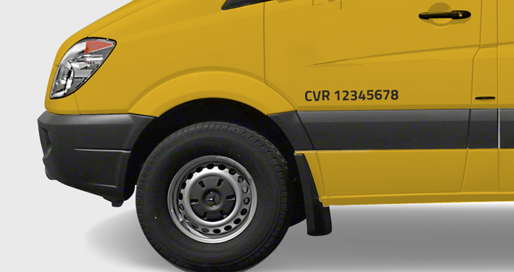 CVR-stickers