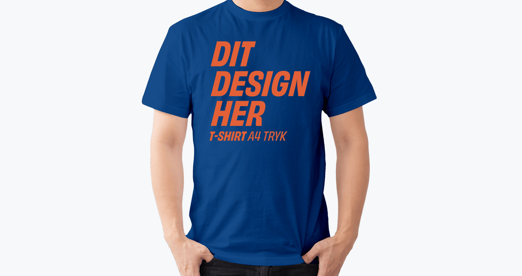 T-shirts - Blå